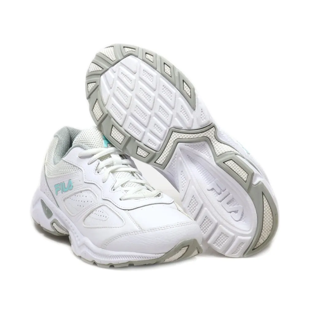 Fila Glimpse Cool Sport Shoes Pu Leather White Colour For Women