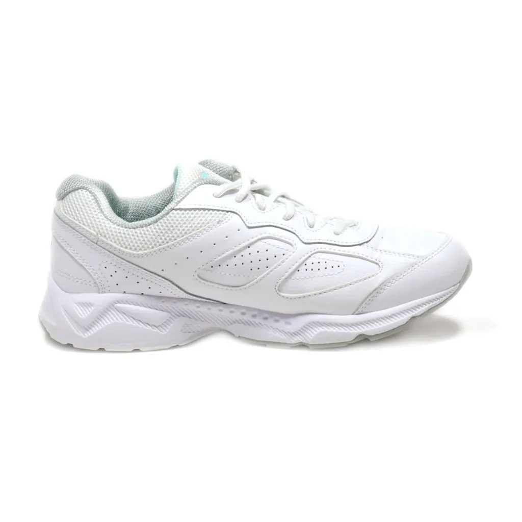 Fila Glimpse Cool Sport Shoes Pu Leather White Colour For Women