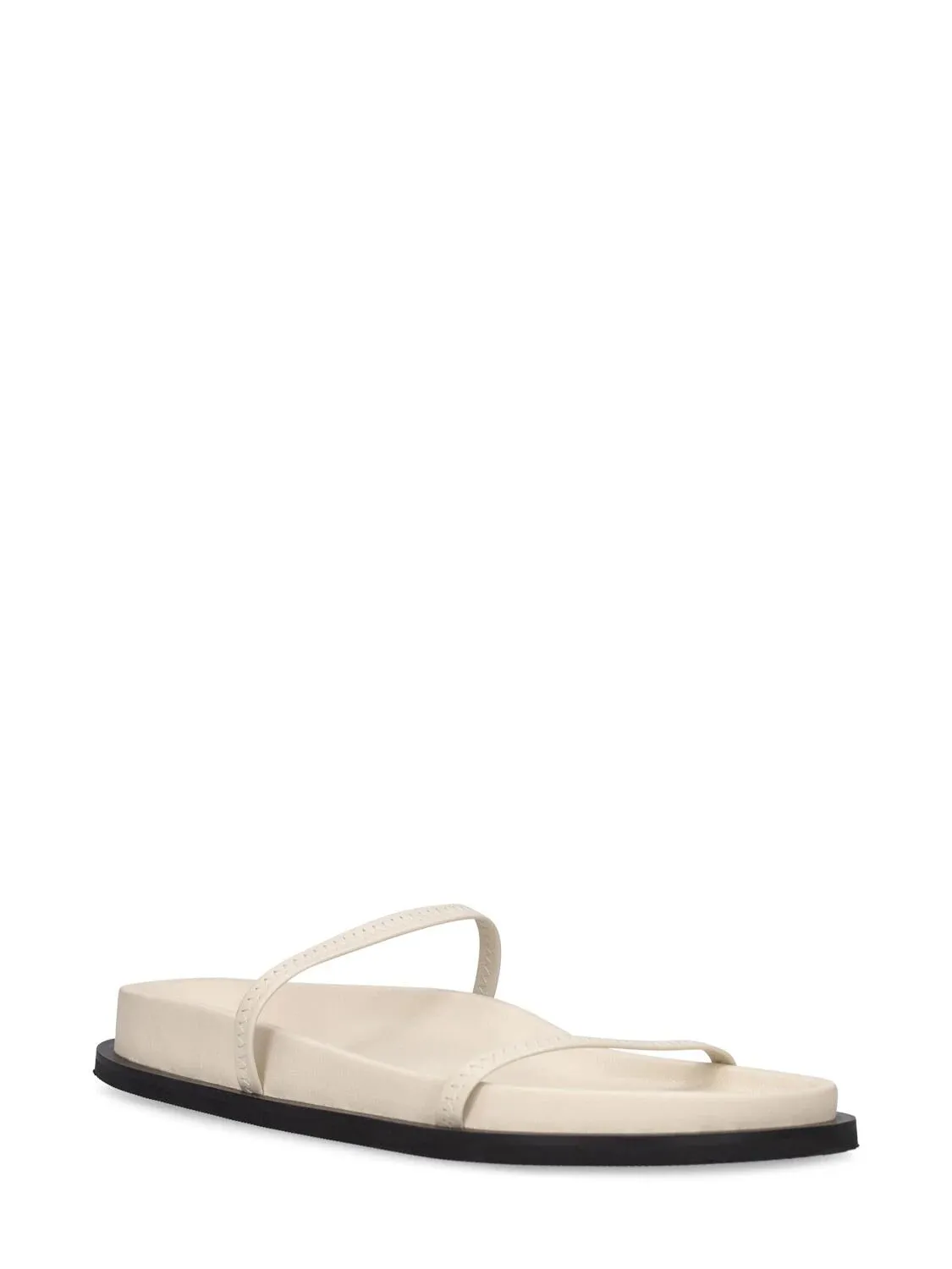 Fine Strap Slide - White