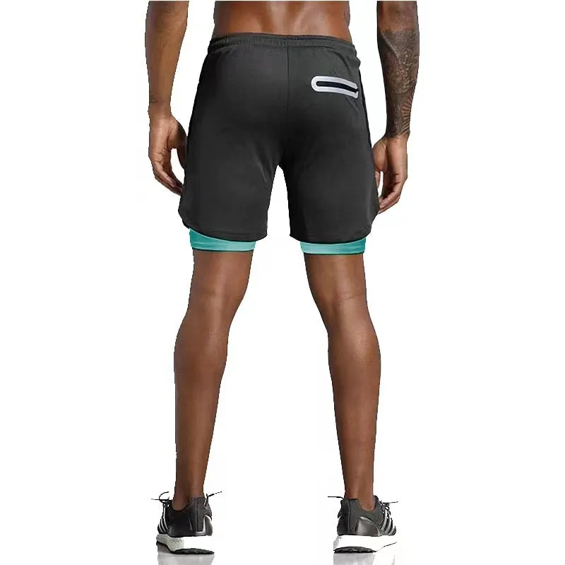 Fitness hub Double-deck Short Pant for Men