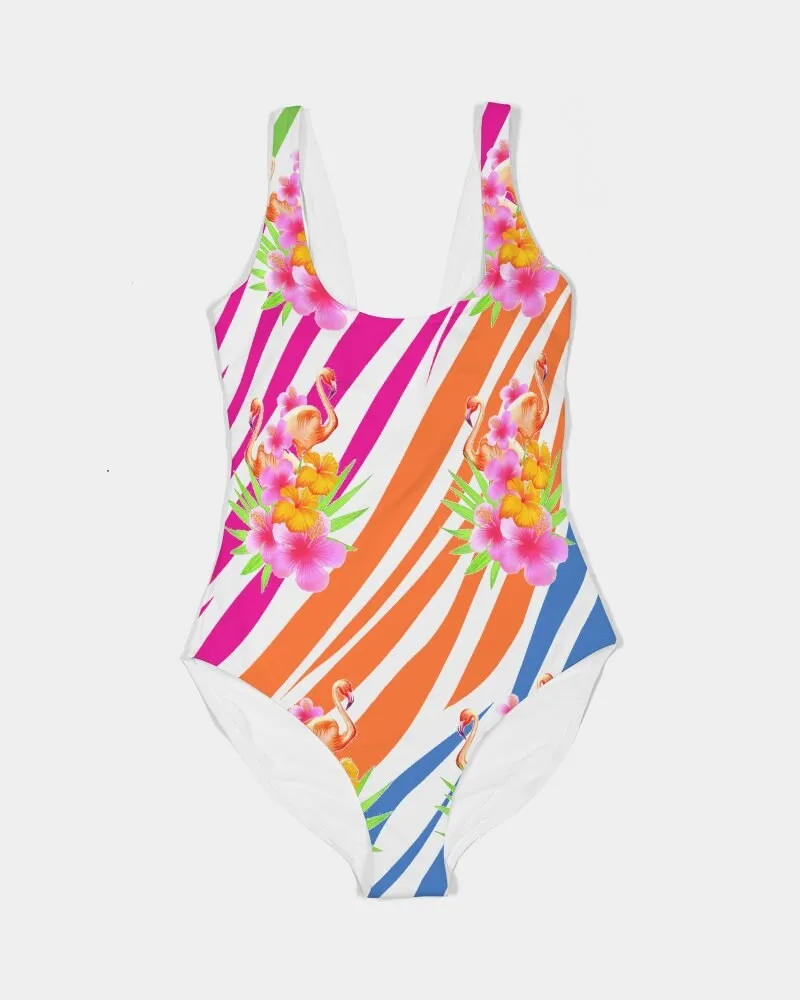 Flamingo Fiesta Women's One-Piece Swimsuit