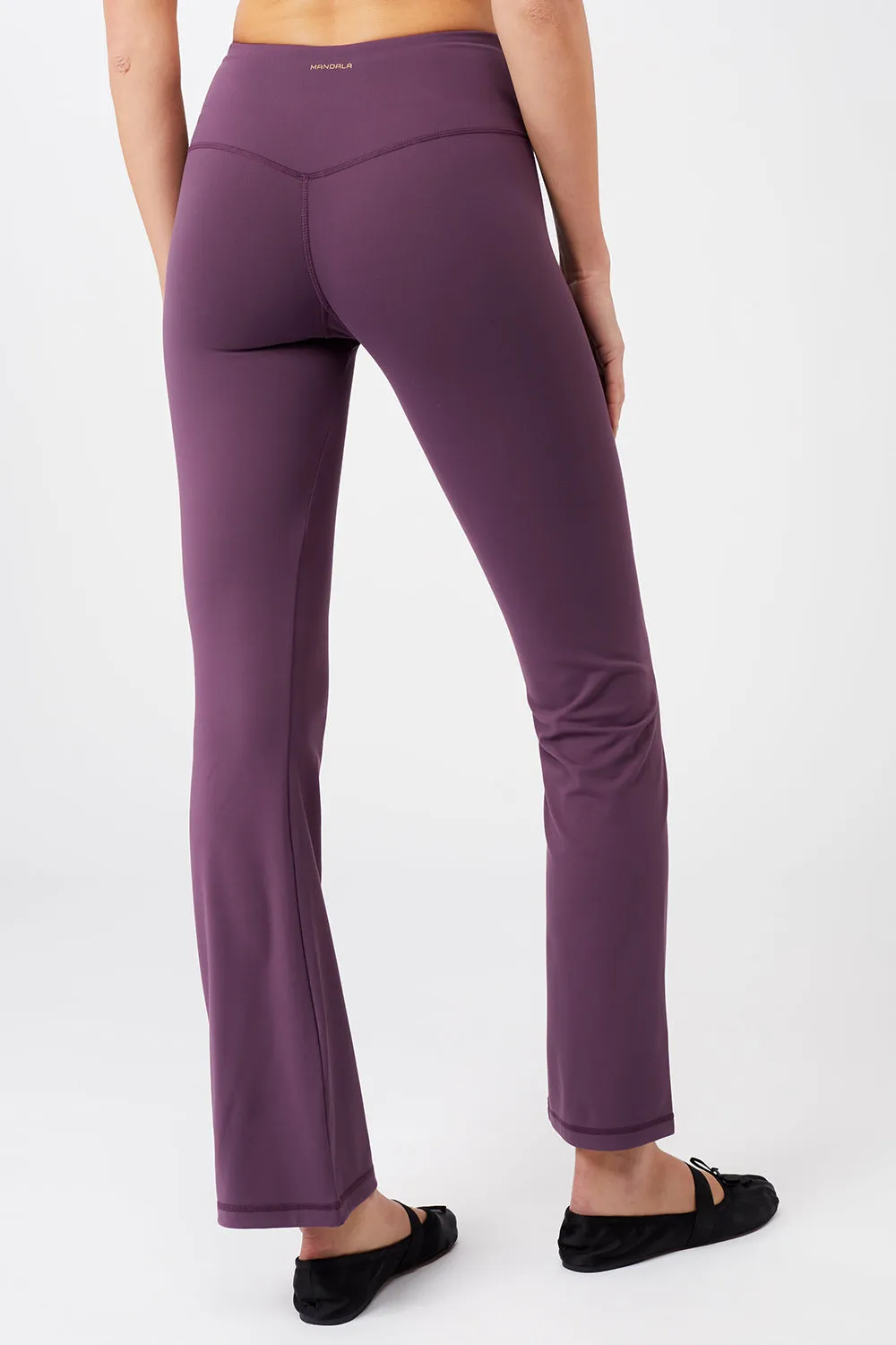 Flared Sports Pants Purple Passion