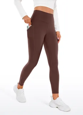 Fleece Lined Soft Pockets Leggings 26.5"