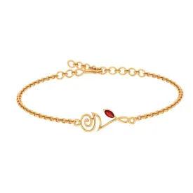 Floral Gold Bracelets