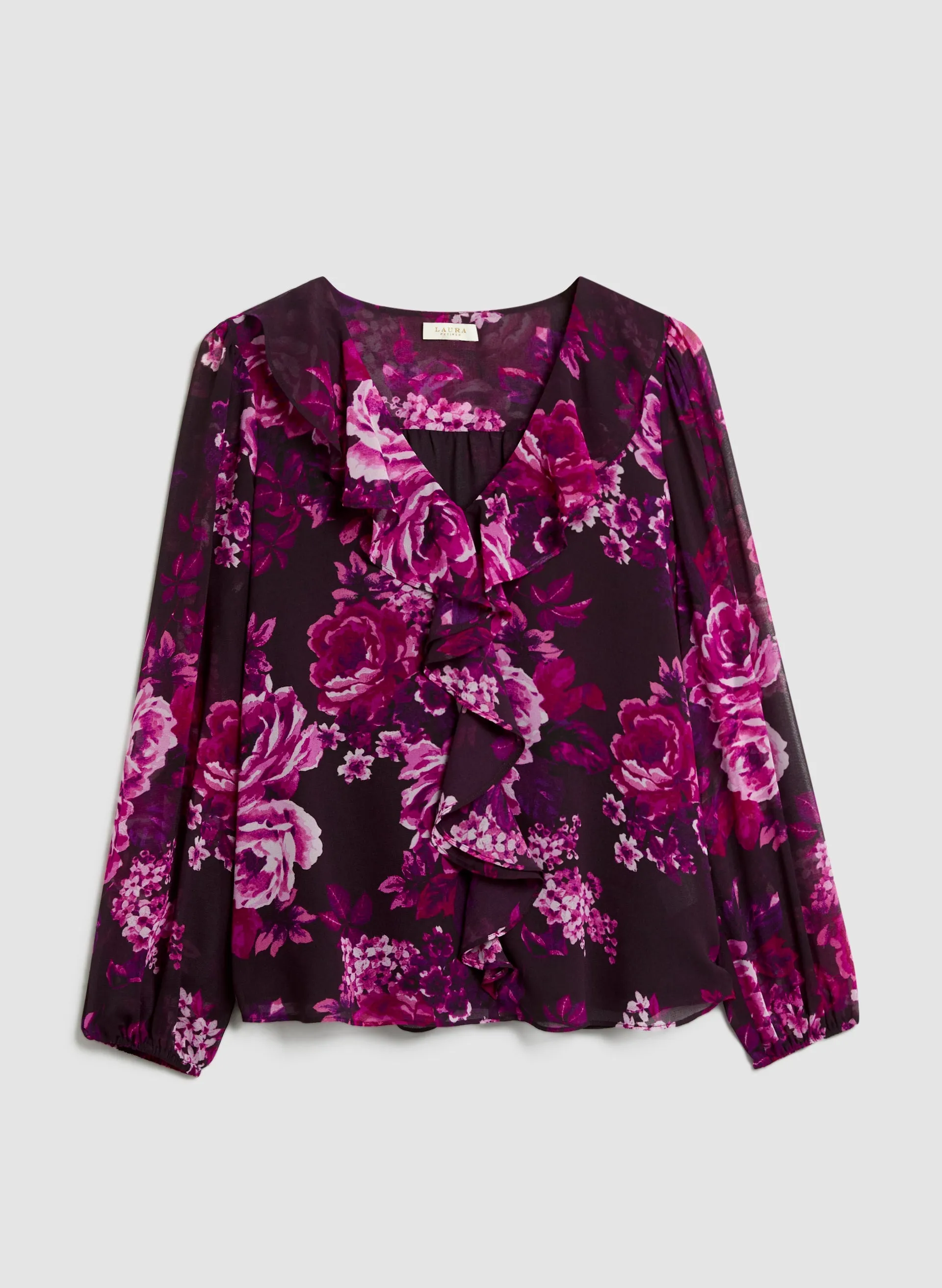 Floral Motif Blouse