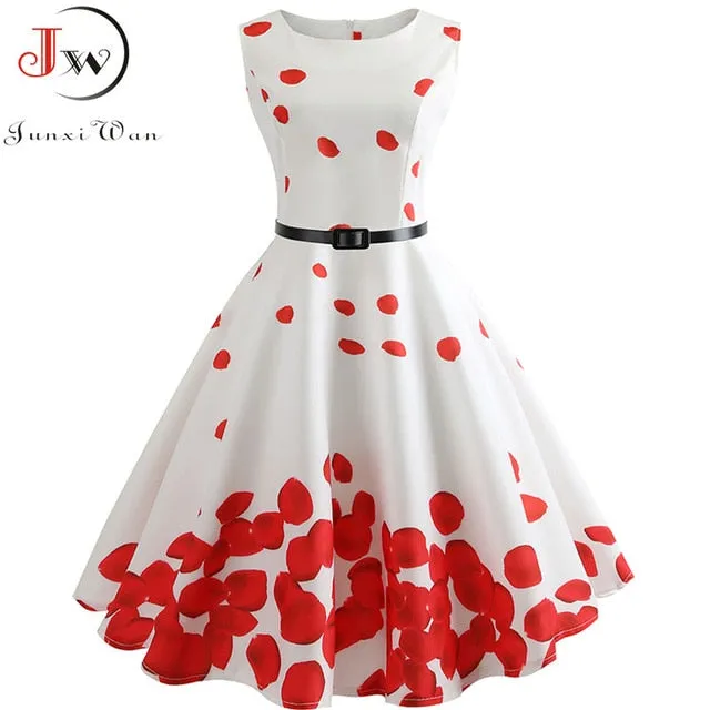 Floral Vintage Party Dress