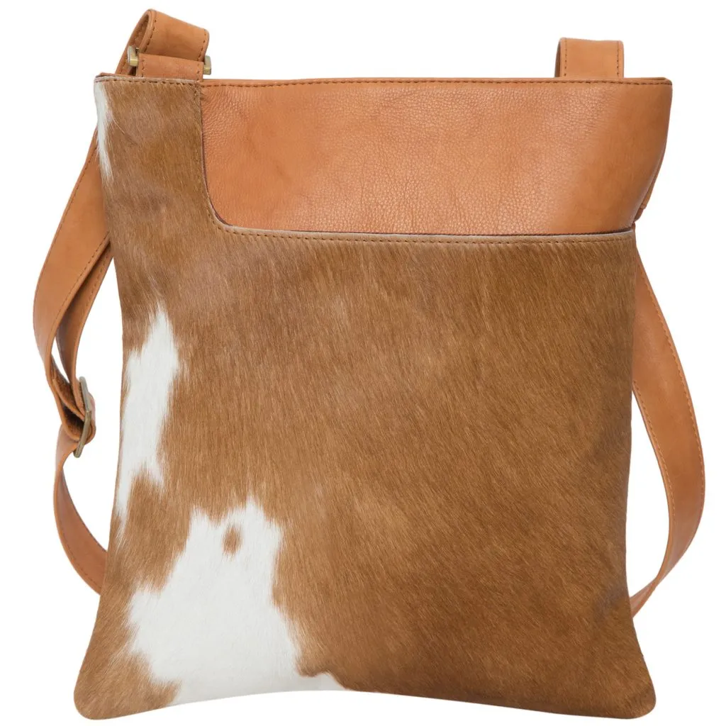 Florence Front Open Pocket Cowhide Bag