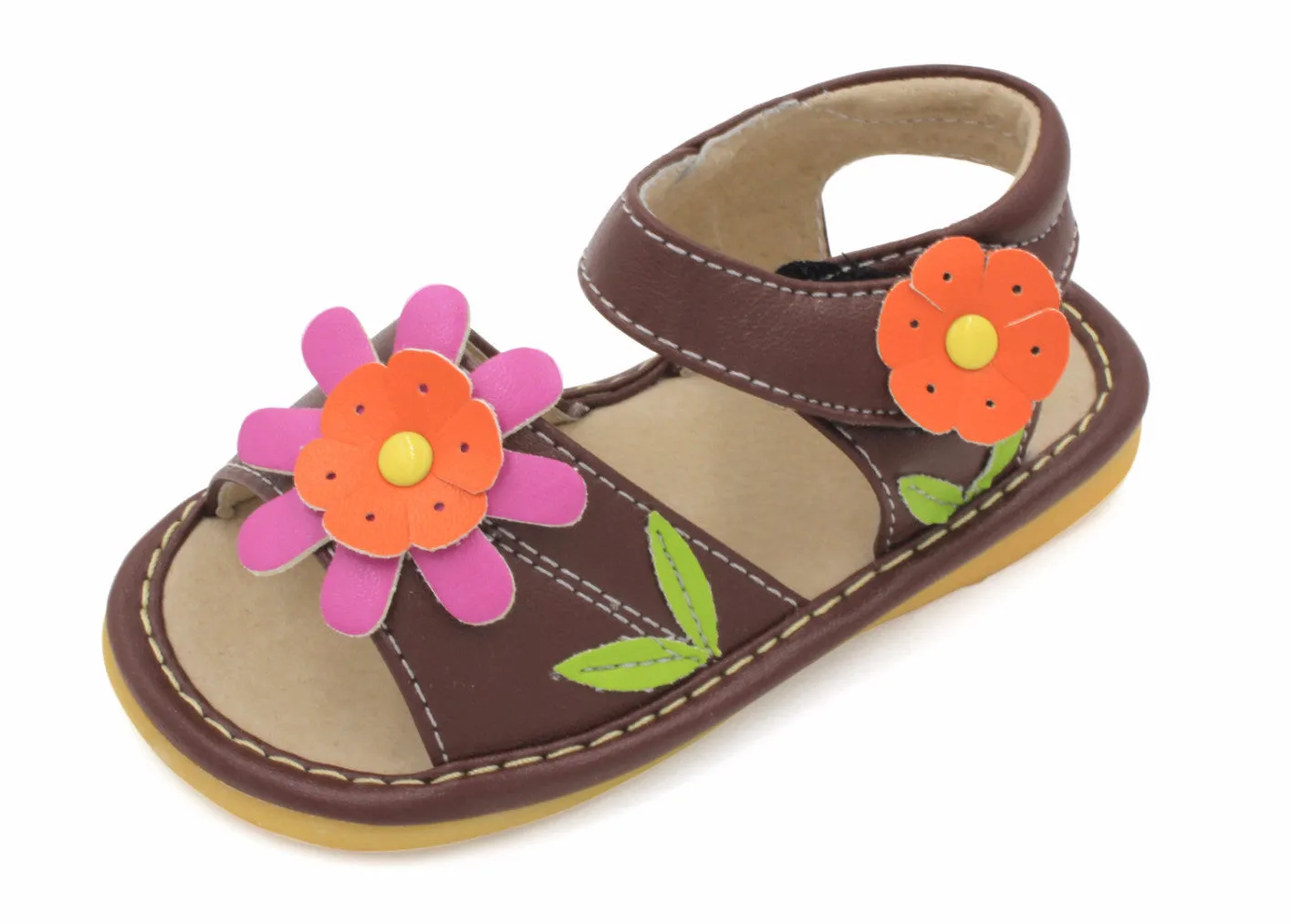 Flower Girl Squeaky Sandals