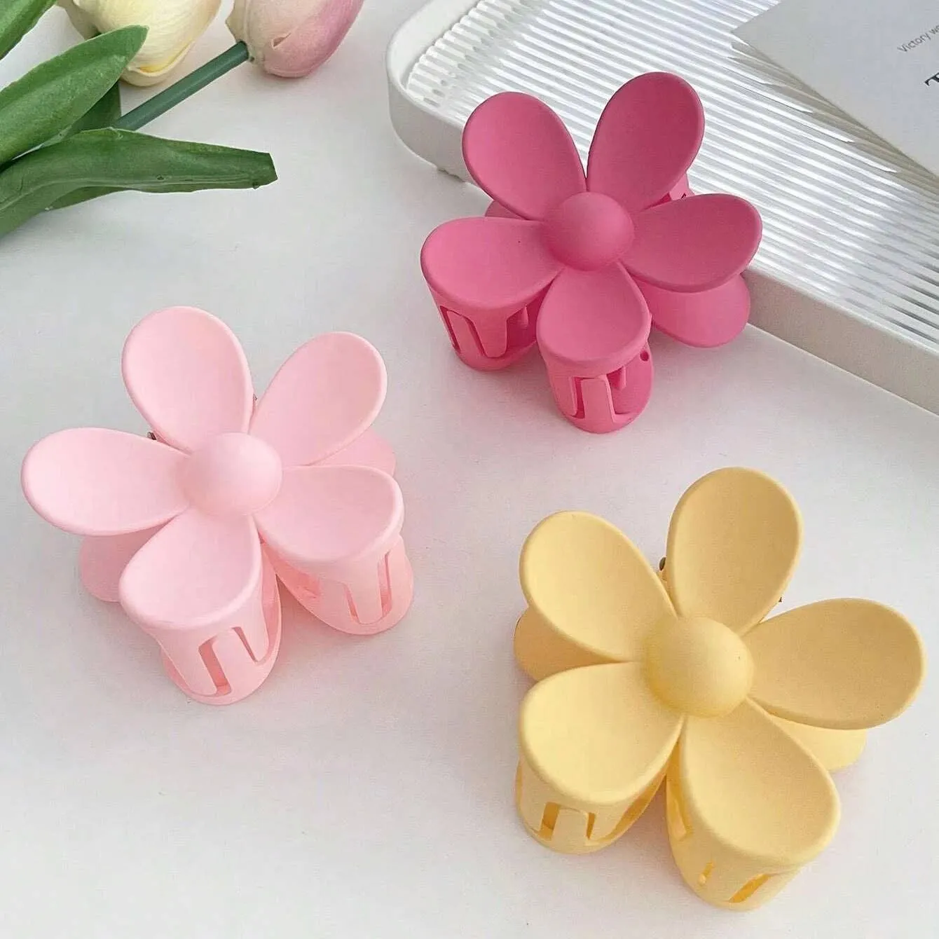 Flower Hair Clips