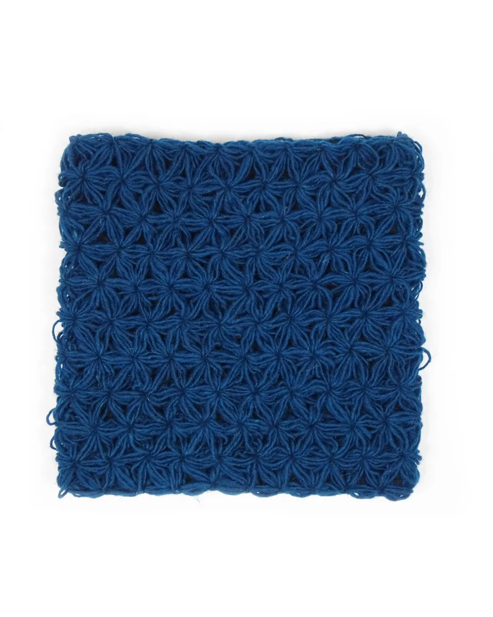 Flower of Life Crochet Muffler