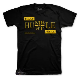 Foamposite Black Gold Humble Shirt