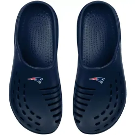 FOCO Navy New England Patriots Sunny Day Unbranded Youth Clogs