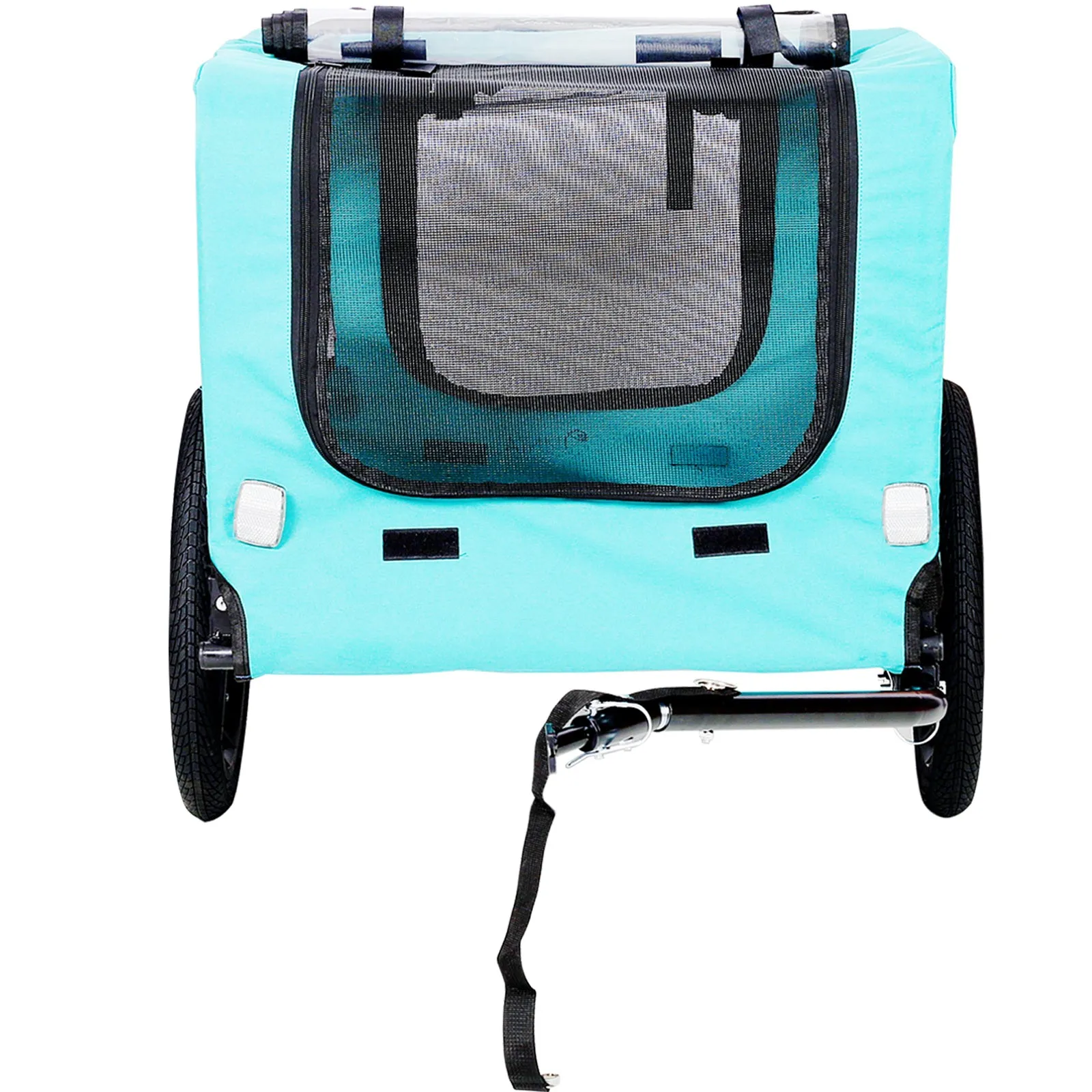 Foldable Bicycle Trailer Stroller for Dogs and Cats