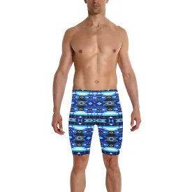 Force of Nature Winter Night Men's Knee Length Swimming Trunks