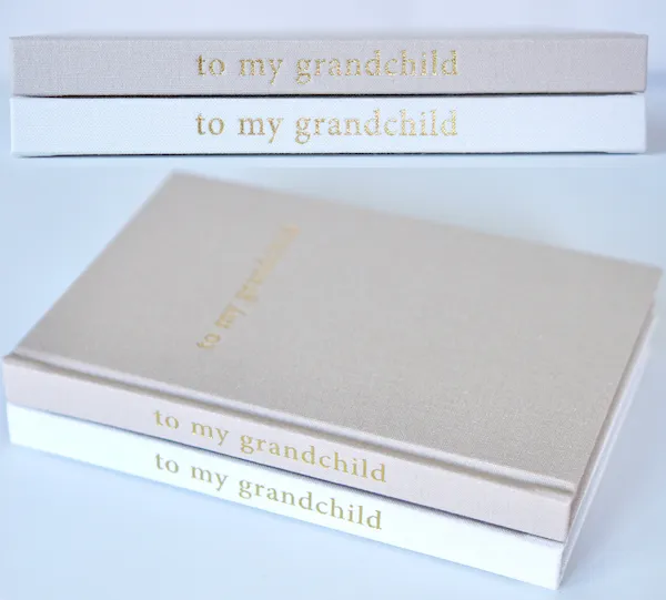 Forget Me Not - To My Grandchildren Journal Latte