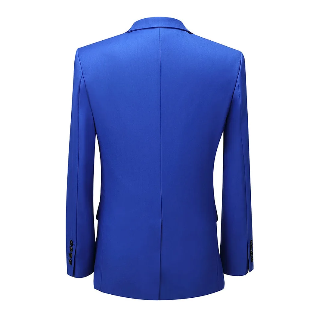 Formal Notch Lapel 3 Pieces Mens Suit For Wedding (Blazer vest Pants)