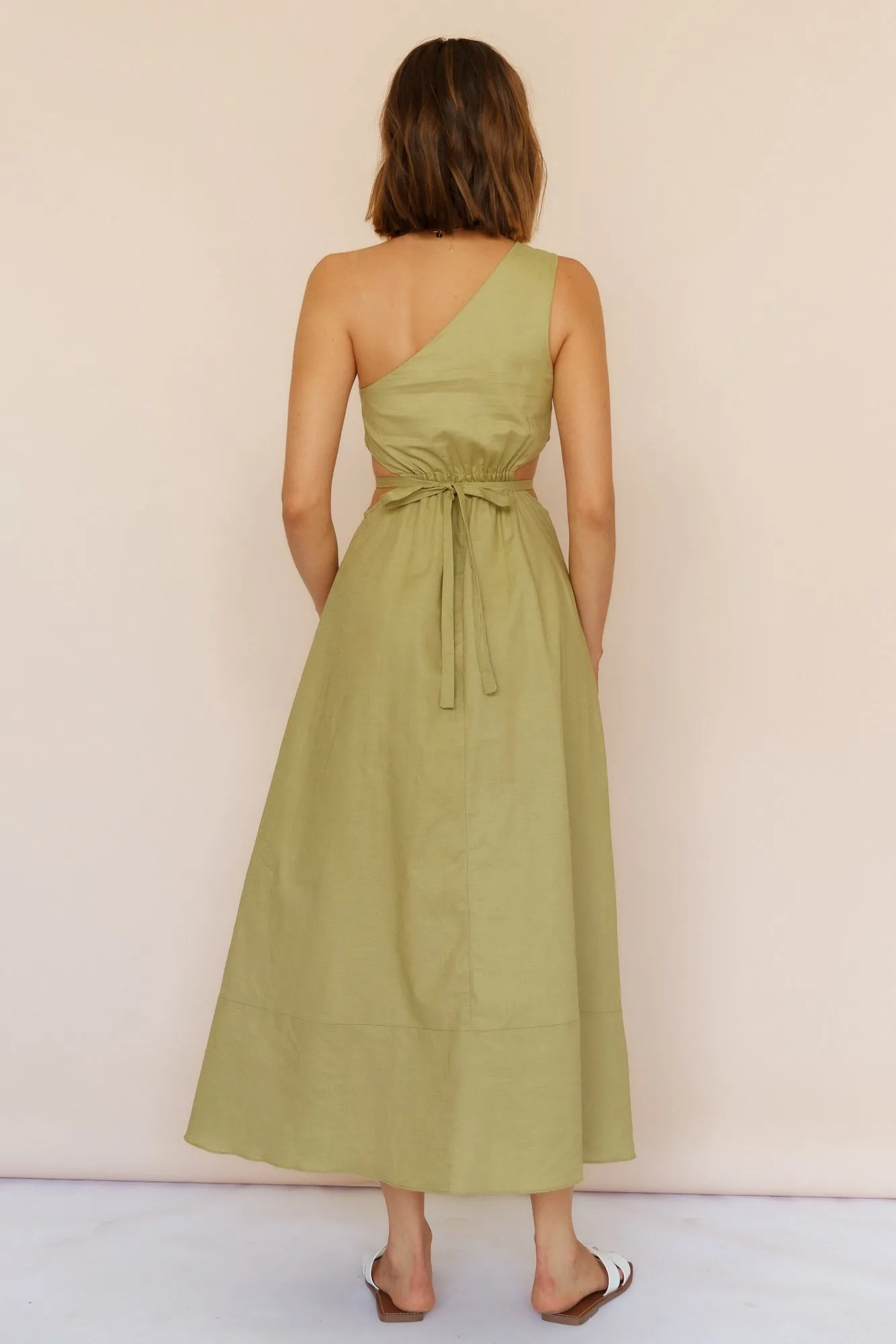 Found The Way Maxi Dress Olive