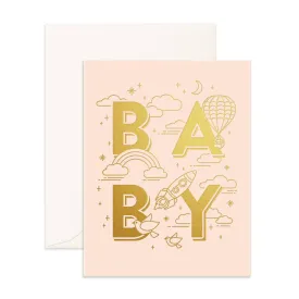 Fox & Fallow - Baby Universe Greeting Card