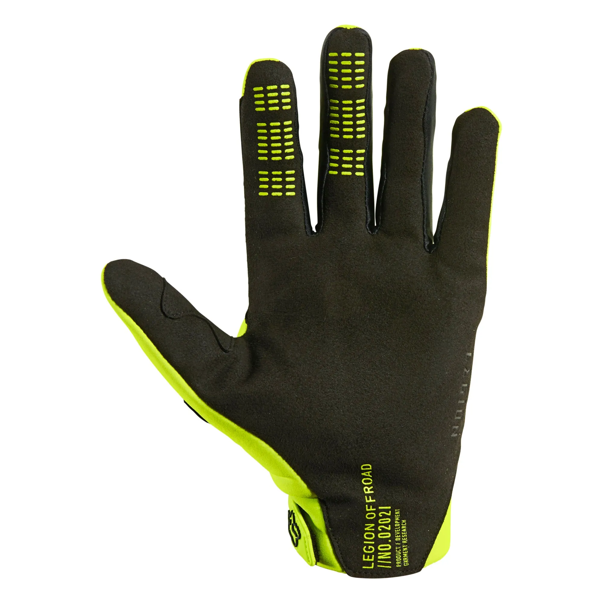 Fox Racing Defend Thermo Offroad Standard Gloves Fluorescent Yellow