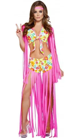 Foxy Flower Child Costume