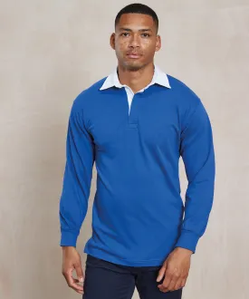 FR100 -Long Sleeve Plain Rugby Shirt