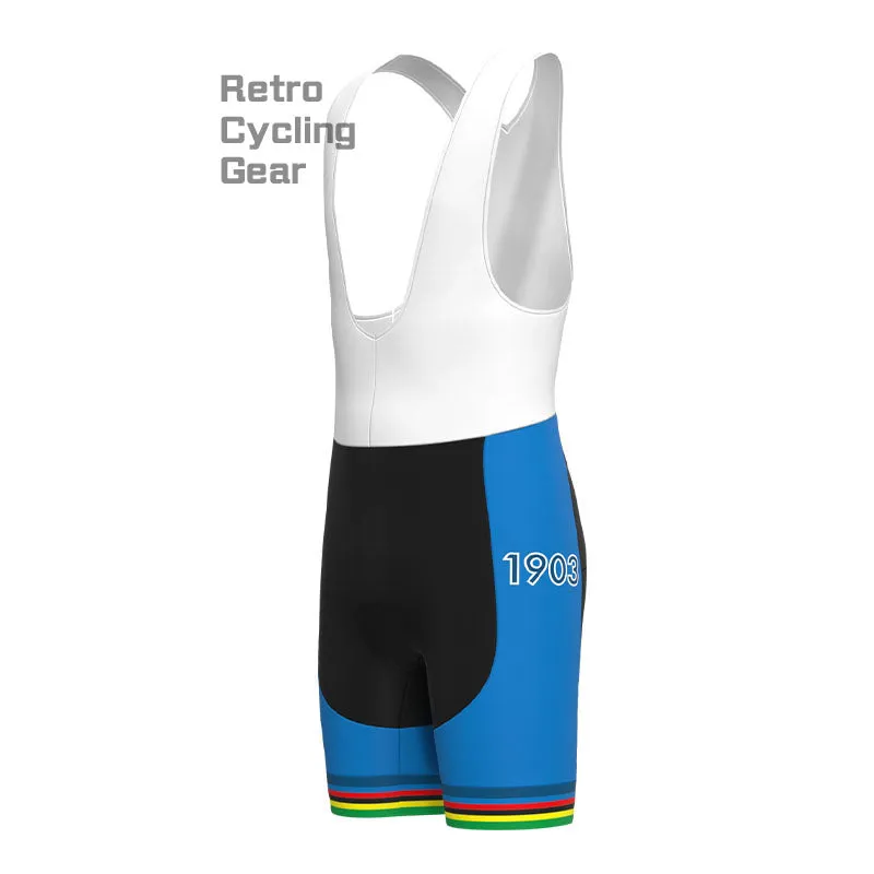 France Retro Long Sleeve Cycling Kit