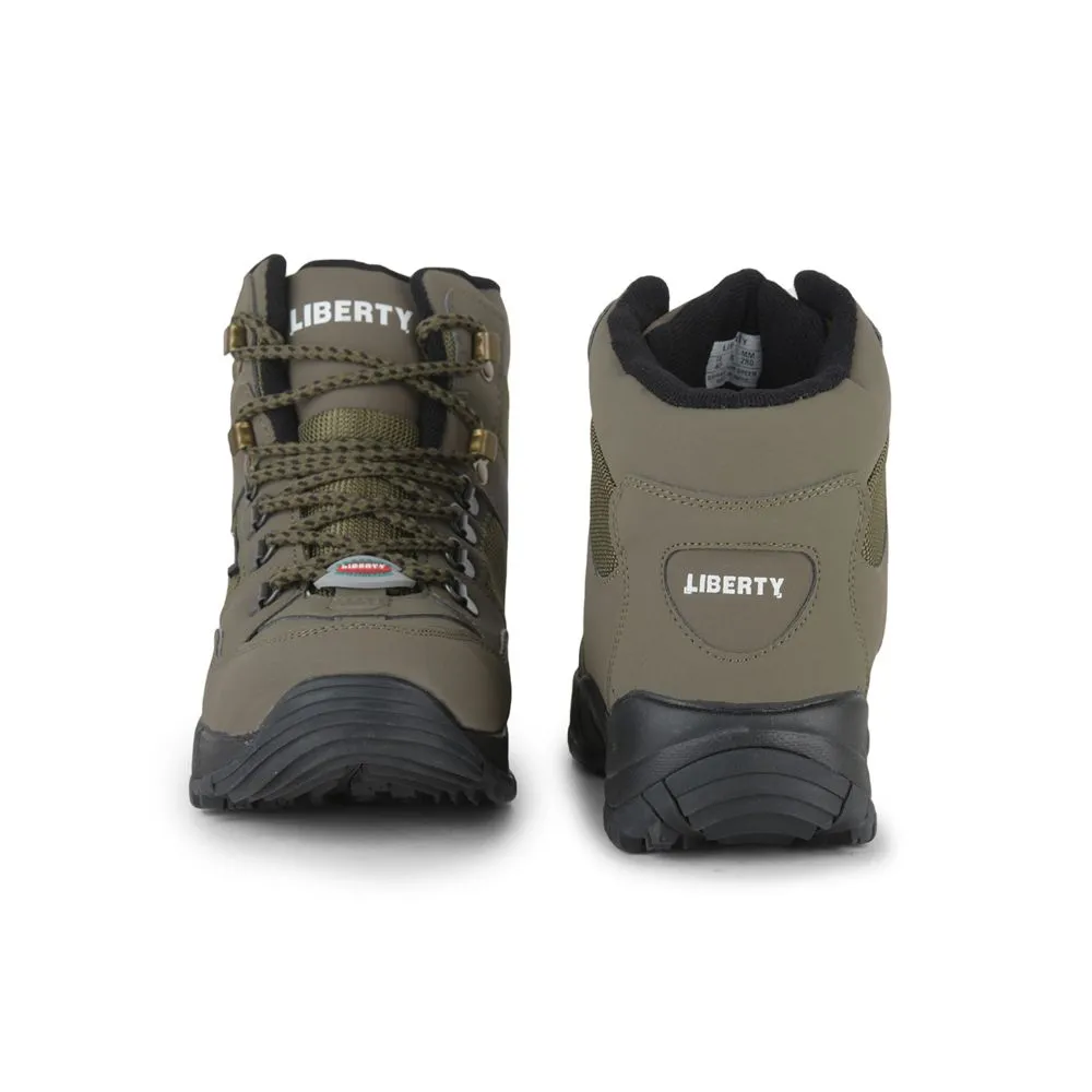 Freedom Casual (Green) Defence Hiking/Trekking Ankle Shoes SHIKHARPRM By Liberty