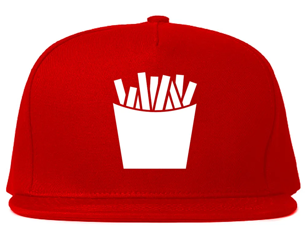 French Fry Fries Chest Mens Snapback Hat