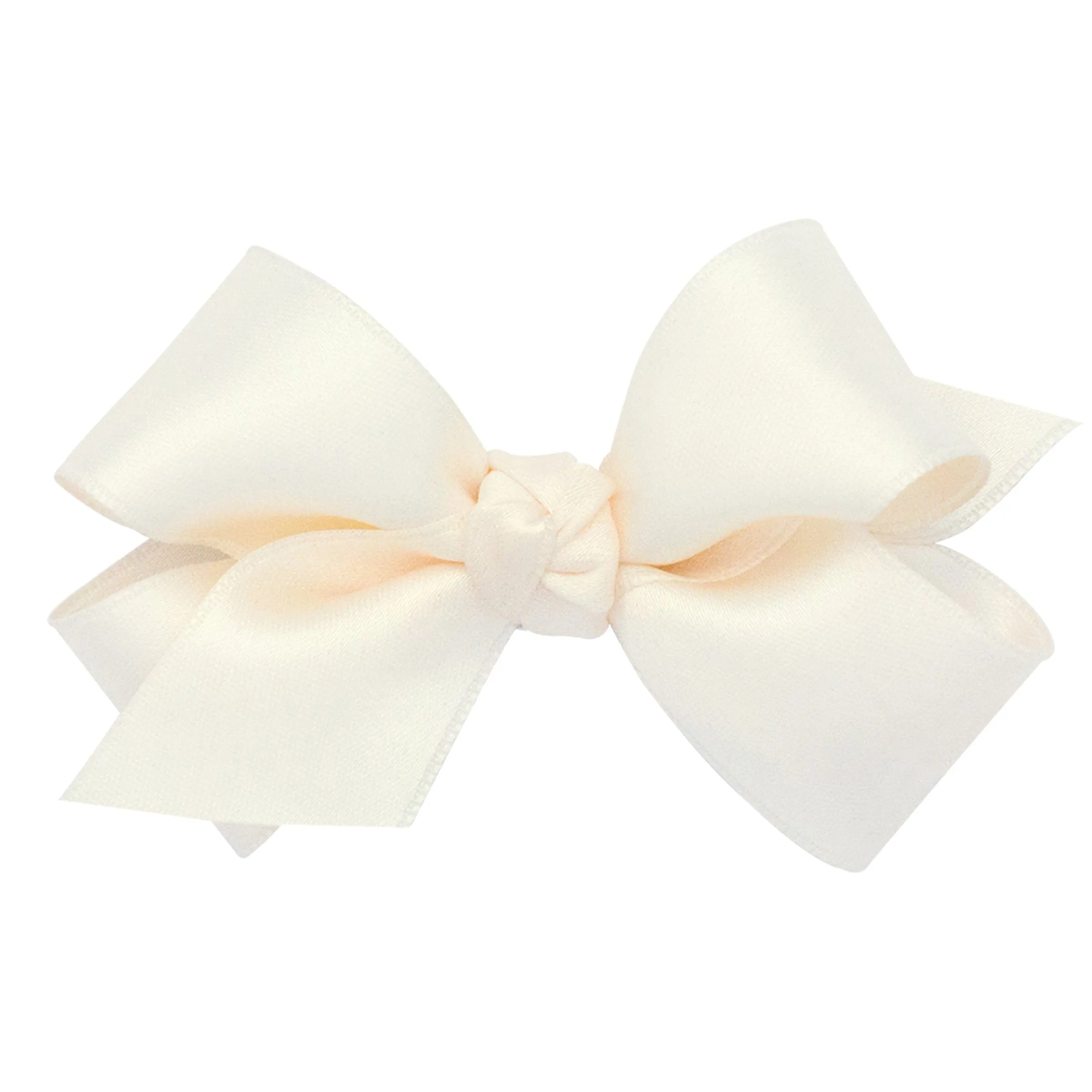 French Satin Hair Bow - Mini