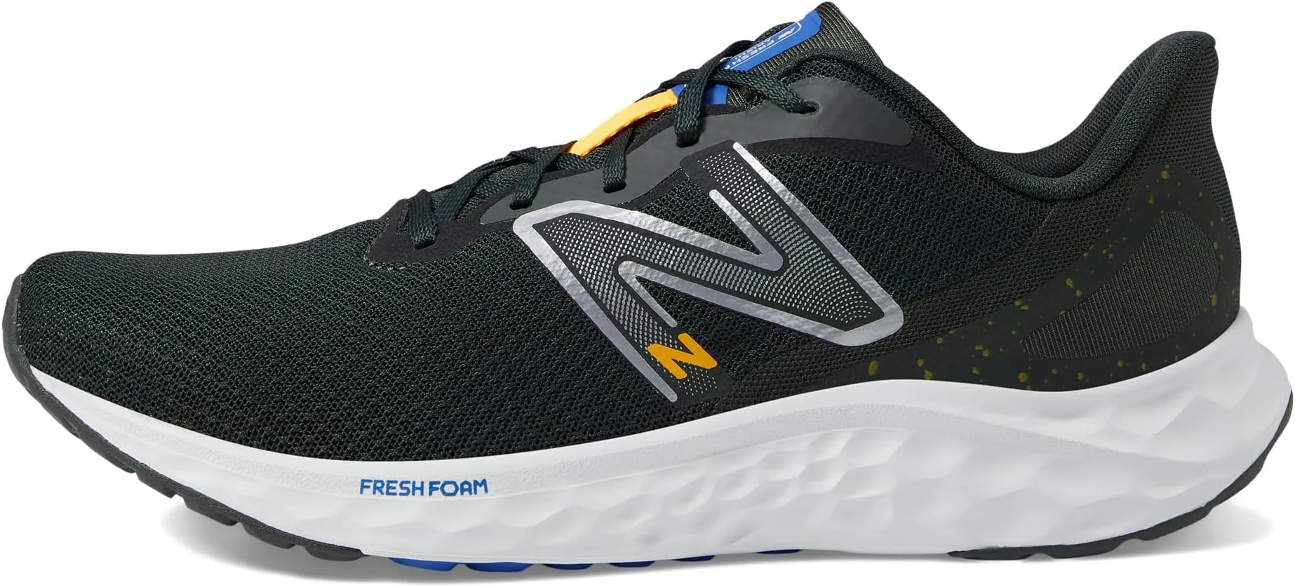 Fresh Foam Arishi v4 New Balance Sneakers, Blacktop/Hot Marigold