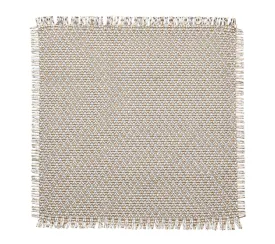 Fringe Placemat in Gold & Silver, Set of 4