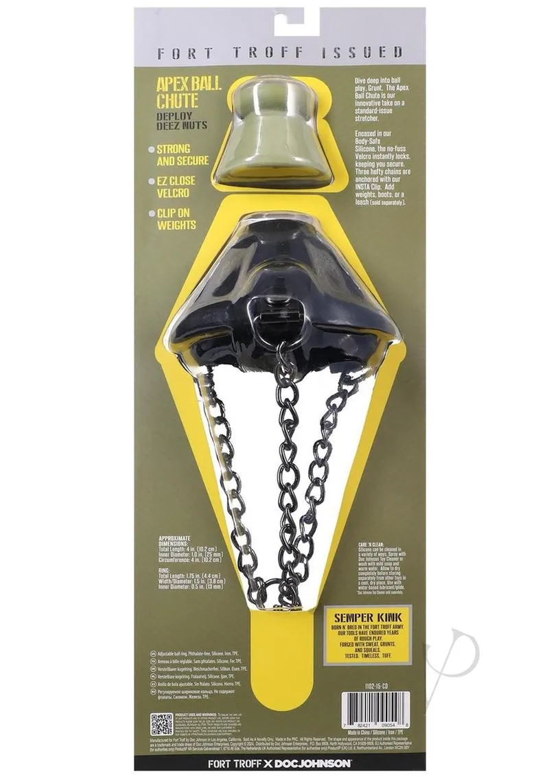 Ft Troff Apex Ball Chute Black