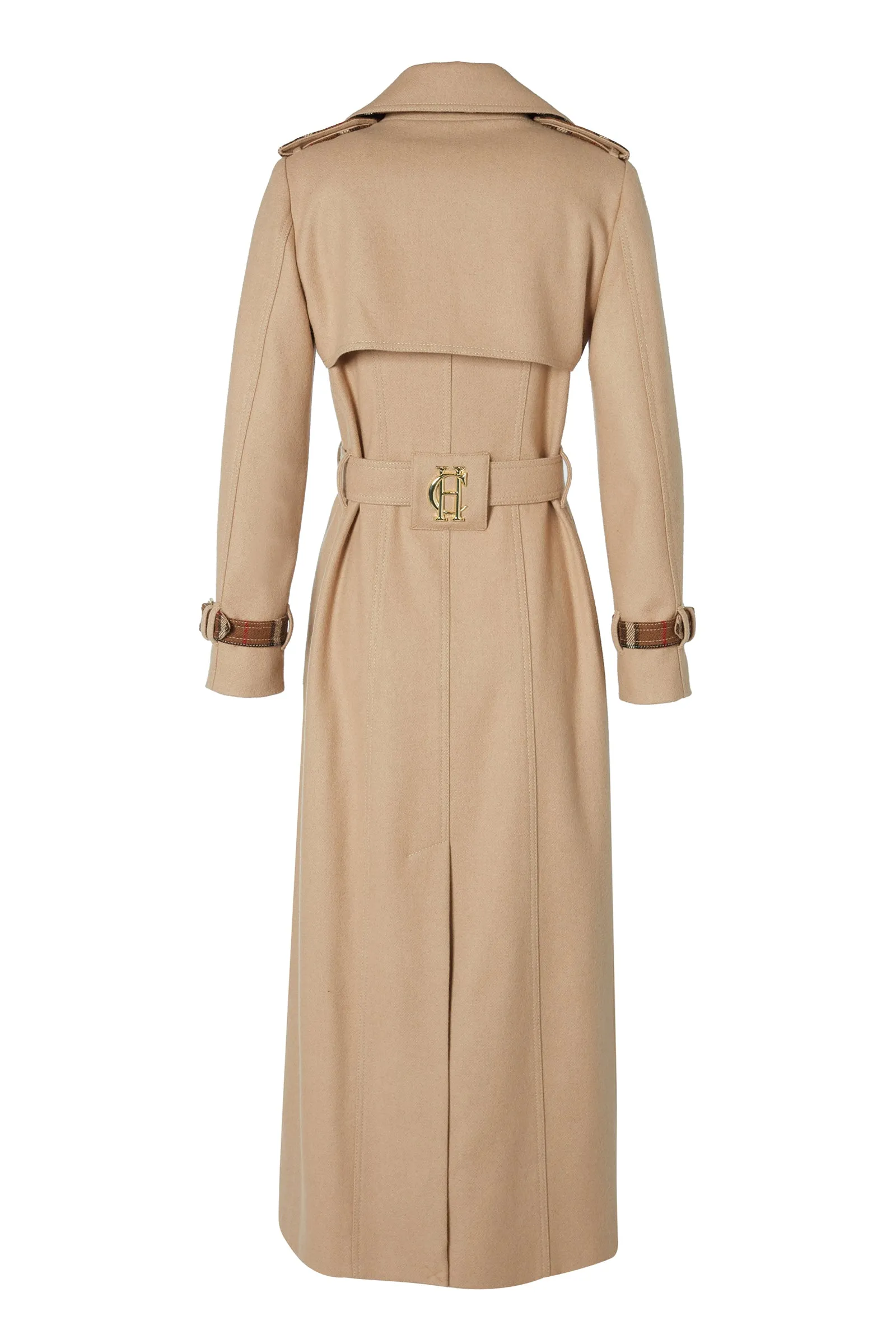 Full Length Chelsea Trench Coat (Camel)