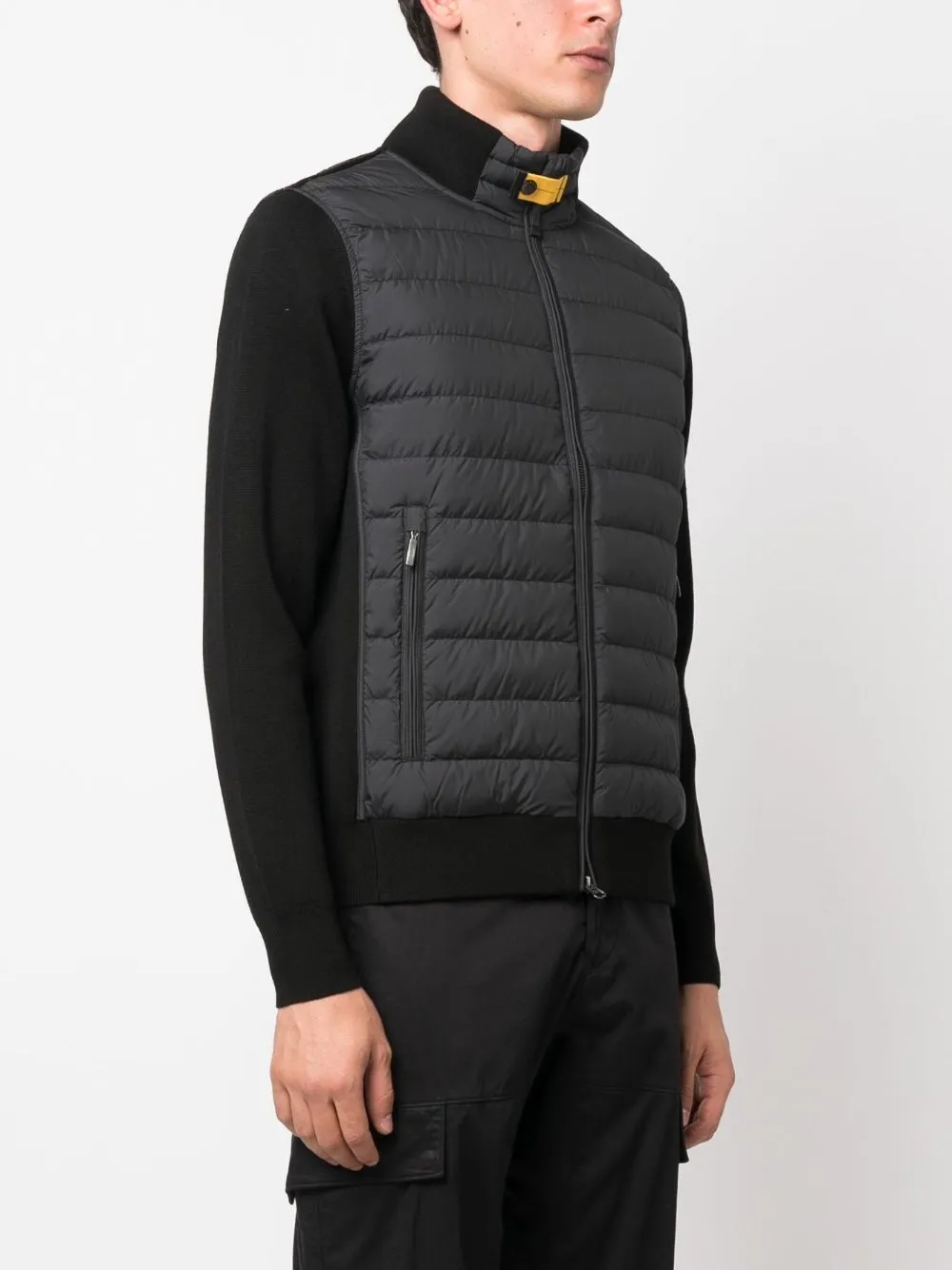 funnel-neck zipped padded jacket