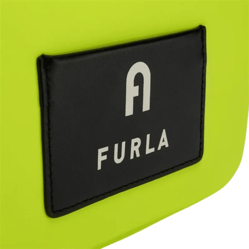 Furla Iris Mini Crossbody Bag - Giallo Fluorescente Nero