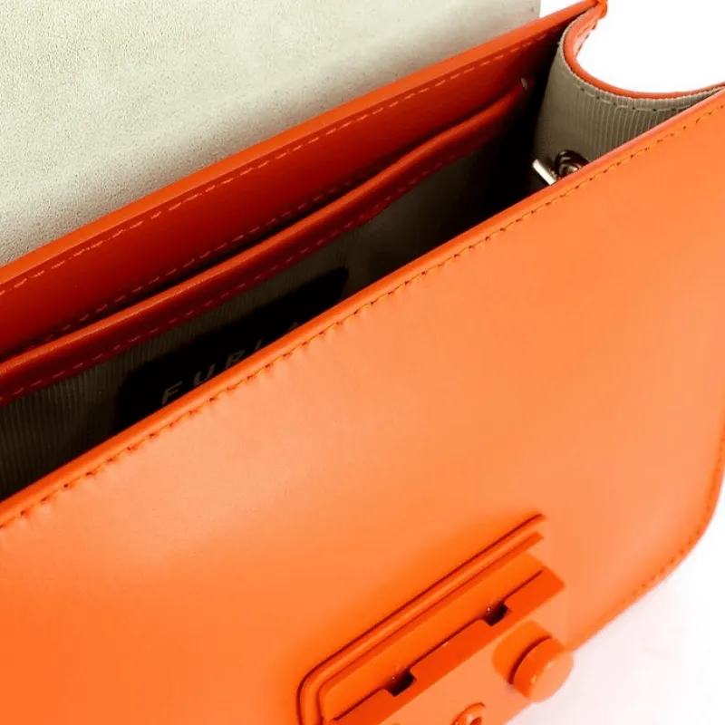 Furla Metropolis Mini Crossbody Bag - Orange