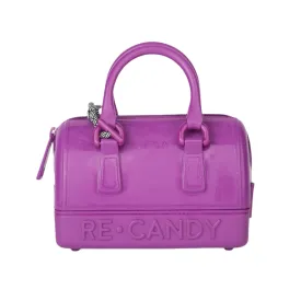 Furla RE CANDY Mini Boston Bag - Purple