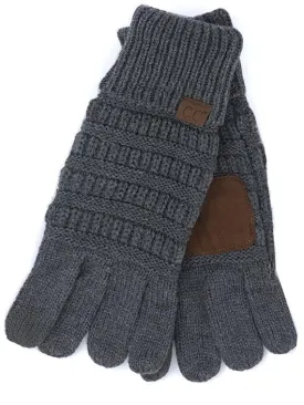 G-20 C.C Dark Melange Grey Gloves