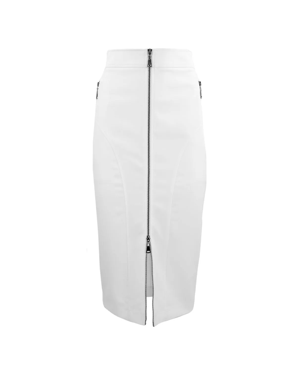 Gaia Zip Pencil Skirt