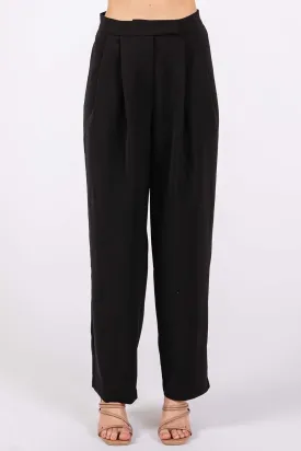 GeeGee High-Waisted Pleated Pants