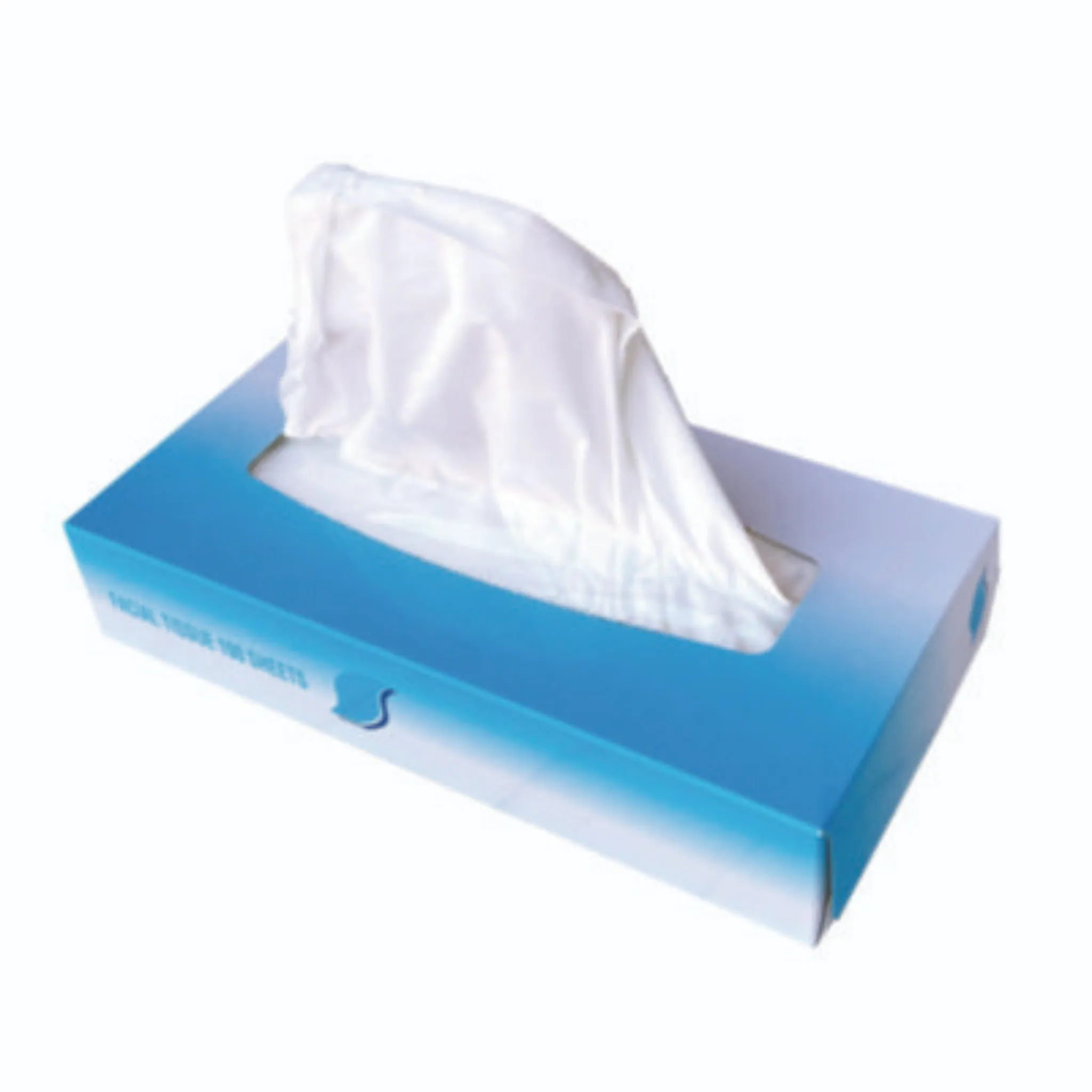 GEN GEN6501 Facial Tissue, 2-Ply, White, Flat Box, Box of 100 Sheets, Carton of 30 Boxes