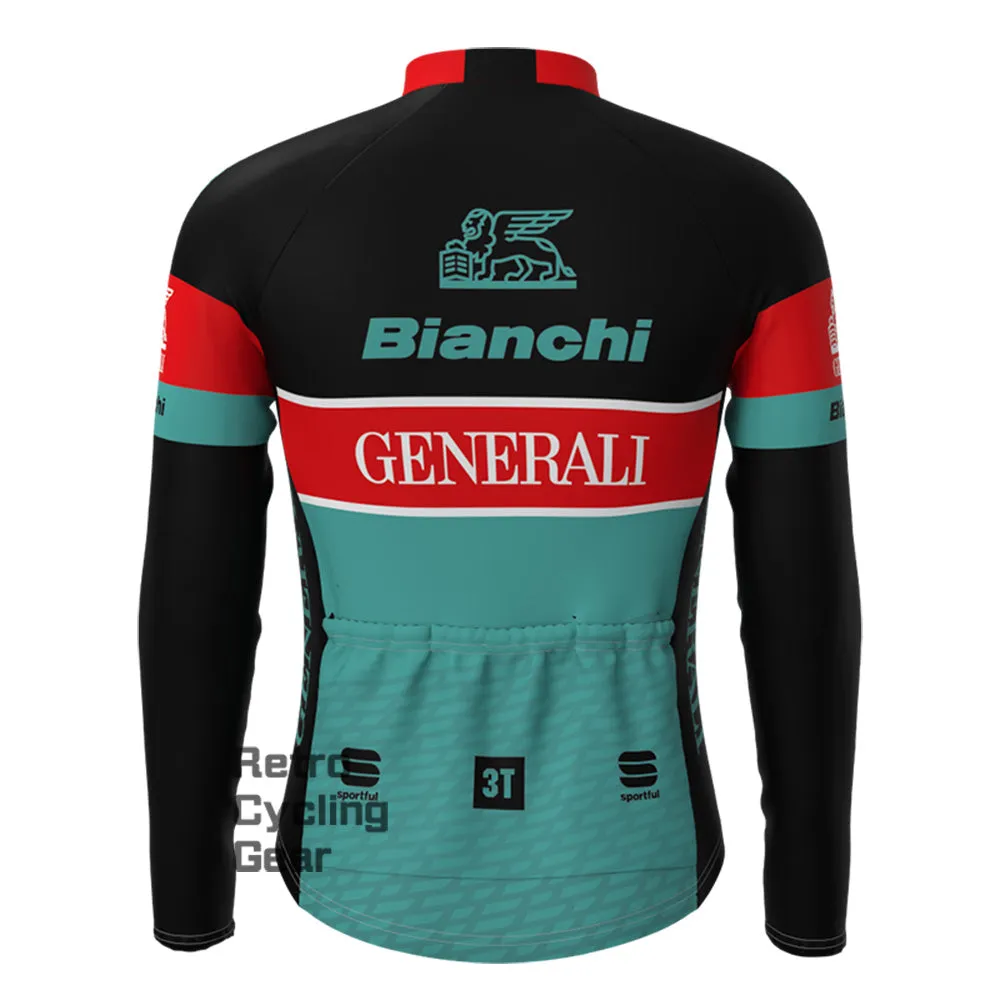 Generali  Bianchi Long Sleeve Cycling Kits