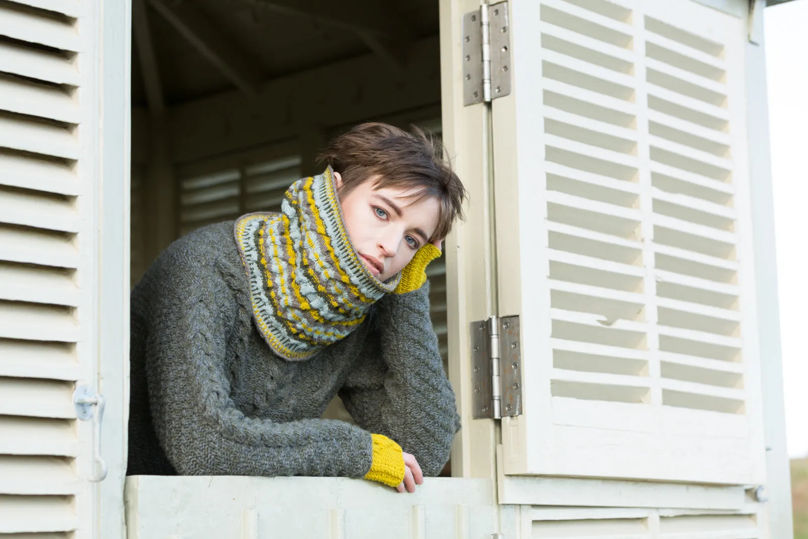 Geo Snood/Cowl : Knit Kit