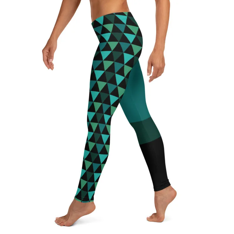 Geometrio Leggings, Capris and Shorts