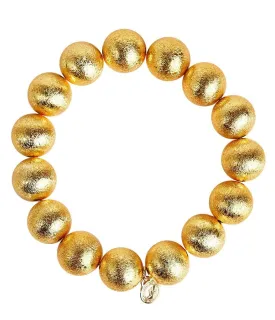 Georgia Bead Bracelet - Gold