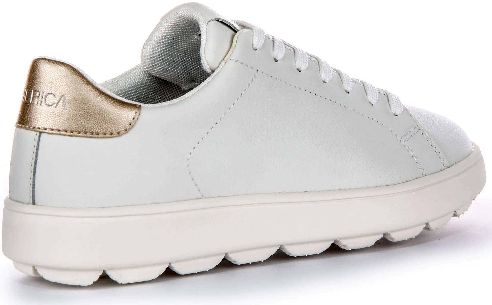 Geox D Spherica Ecub In White For Women