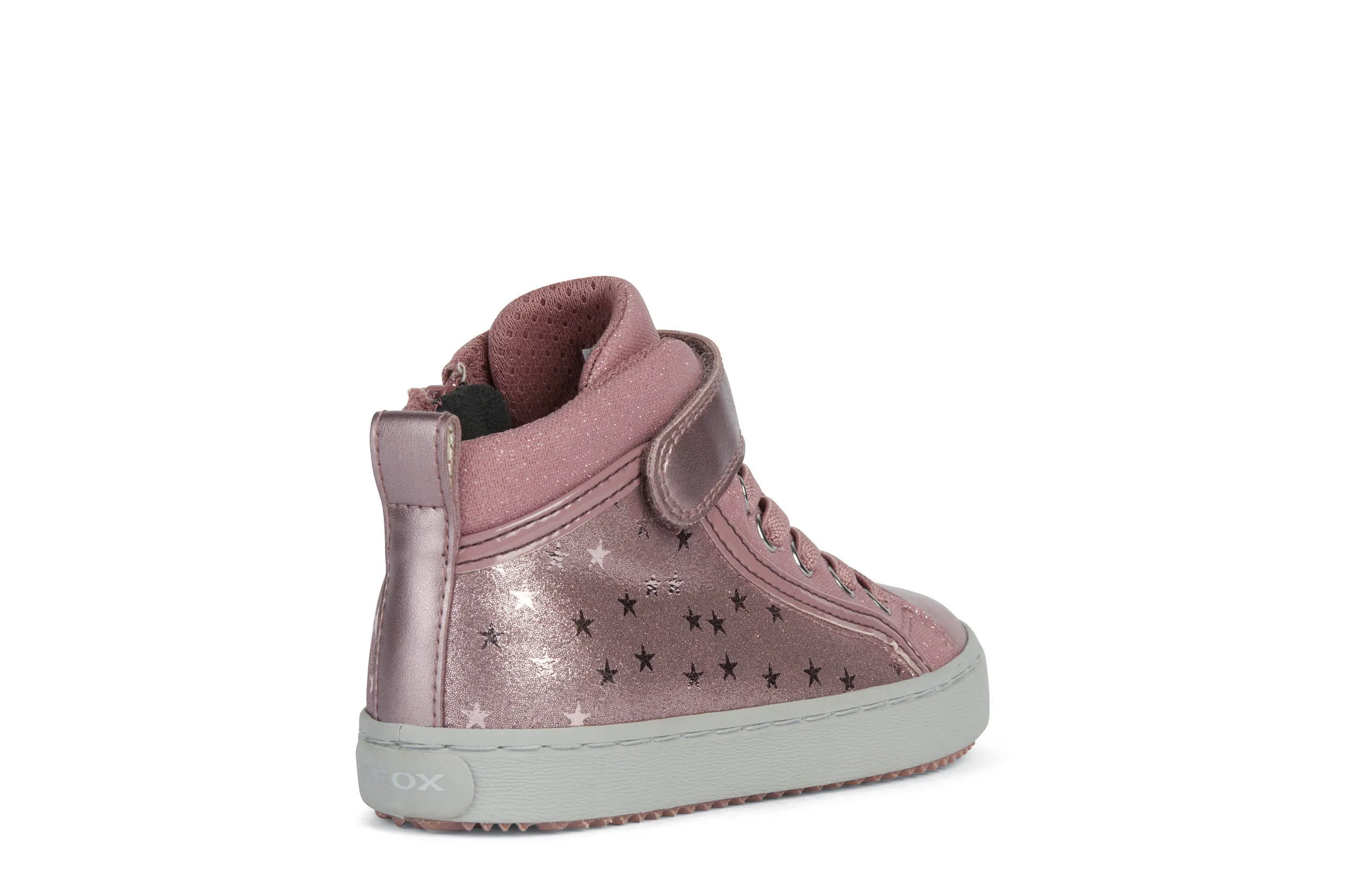 Geox Kalispera Girls Dark Pink Hi-Top Boot