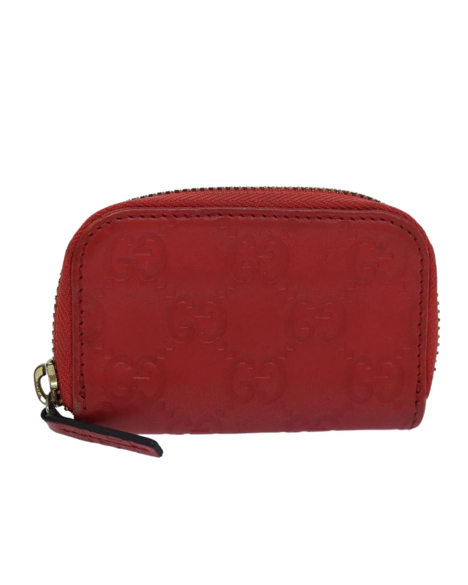 GG Canvas Coin Purse with Flap Closure