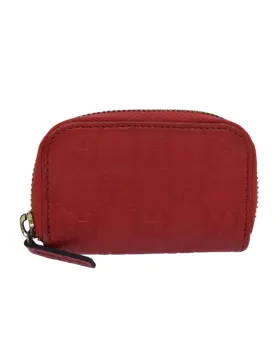 GG Canvas Coin Purse with Flap Closure