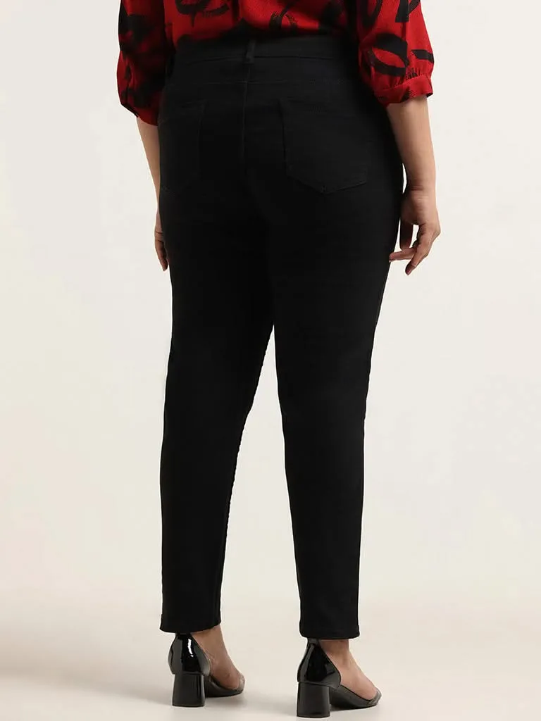 Gia Black Slim - Fit Mid - Rise Jeans